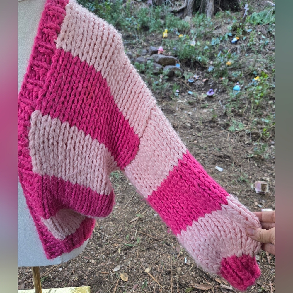 Princess Polly Lester‎ Knit Cardigan In Pink Size Small - Picture 6 of 8